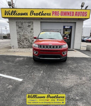 2020 Jeep Compass for sale at Williams Brothers Pre-Owned Monroe in Monroe MI