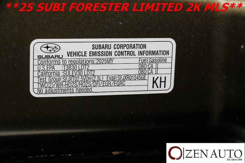2025 Subaru Forester Limited