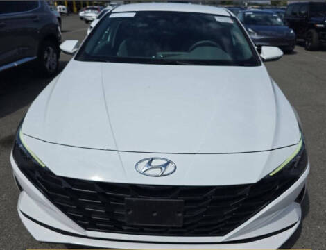 2023 Hyundai Elantra Hybrid Blue