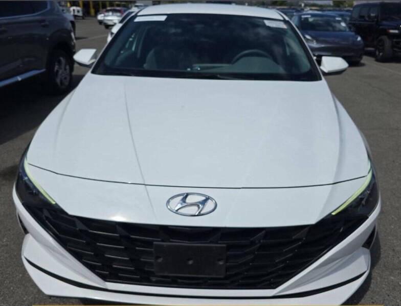 2023 Hyundai Elantra Hybrid Blue