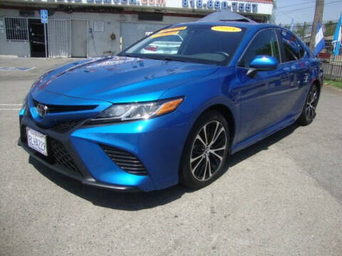2018 Toyota Camry for sale at ARLETA AUTO CENTER in Arleta CA