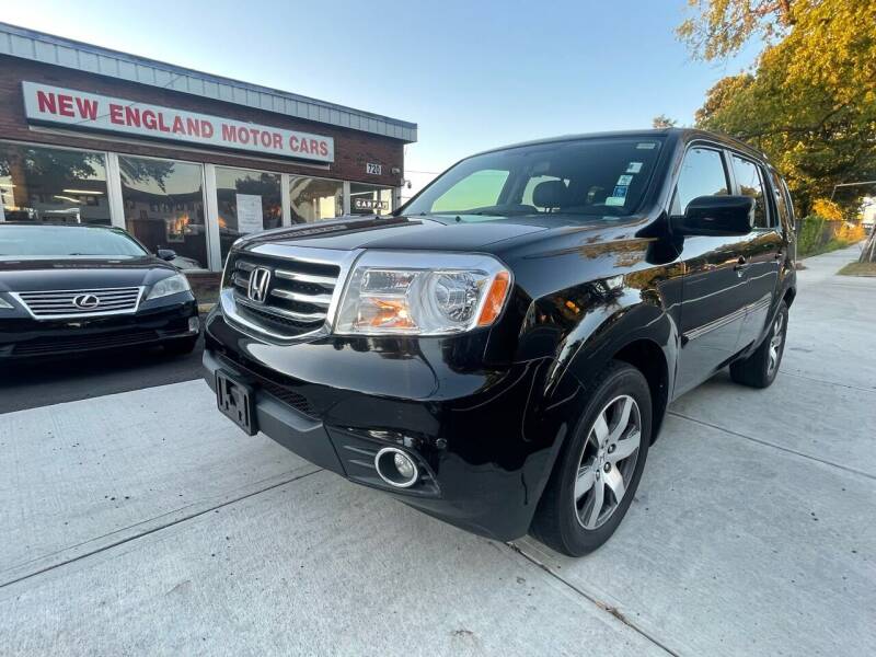 2015 Honda Pilot for sale at New England Motor Cars in Springfield MA