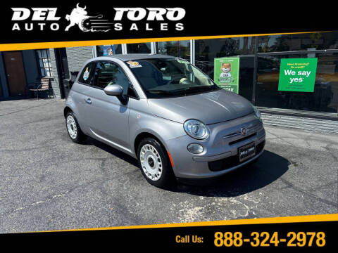 2015 FIAT 500 for sale at DEL TORO AUTO SALES in Auburn WA