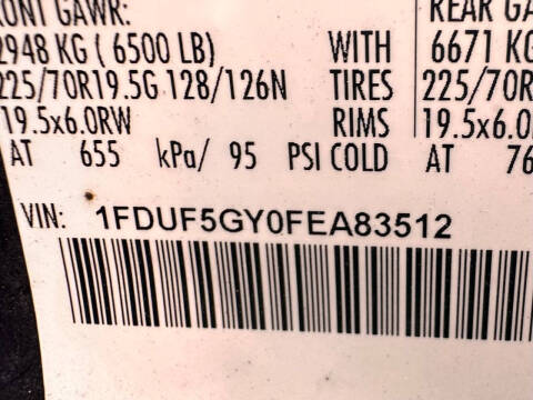 2015 Ford F-550 Super Duty