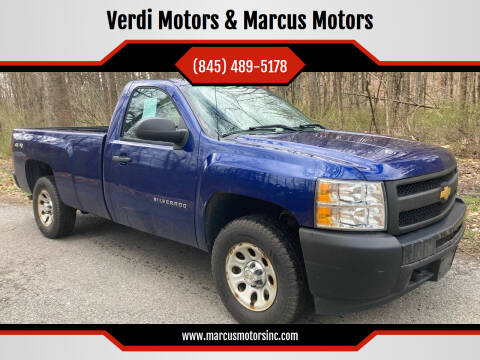 2013 Chevrolet Silverado 1500 for sale at Verdi Motors & Marcus Motors in Pleasant Valley NY