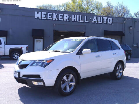 2012 Acura MDX for sale at Meeker Hill Auto Sales in Germantown WI
