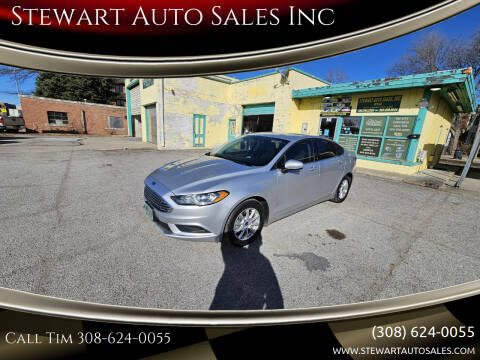 2018 Ford Fusion for sale at Stewart Auto Sales Inc in Central City NE