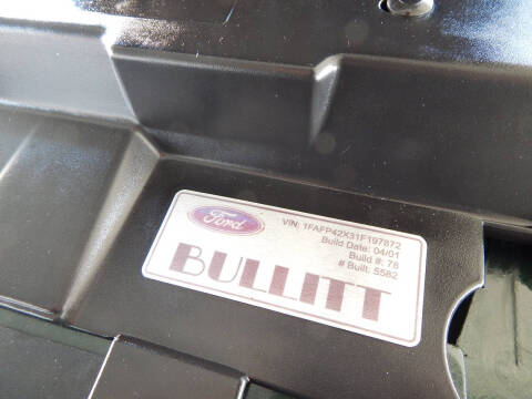 2001 Ford Mustang Bullitt
