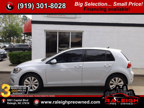 2020 Volkswagen Golf for sale at Raleigh Pre-Owned in Raleigh NC