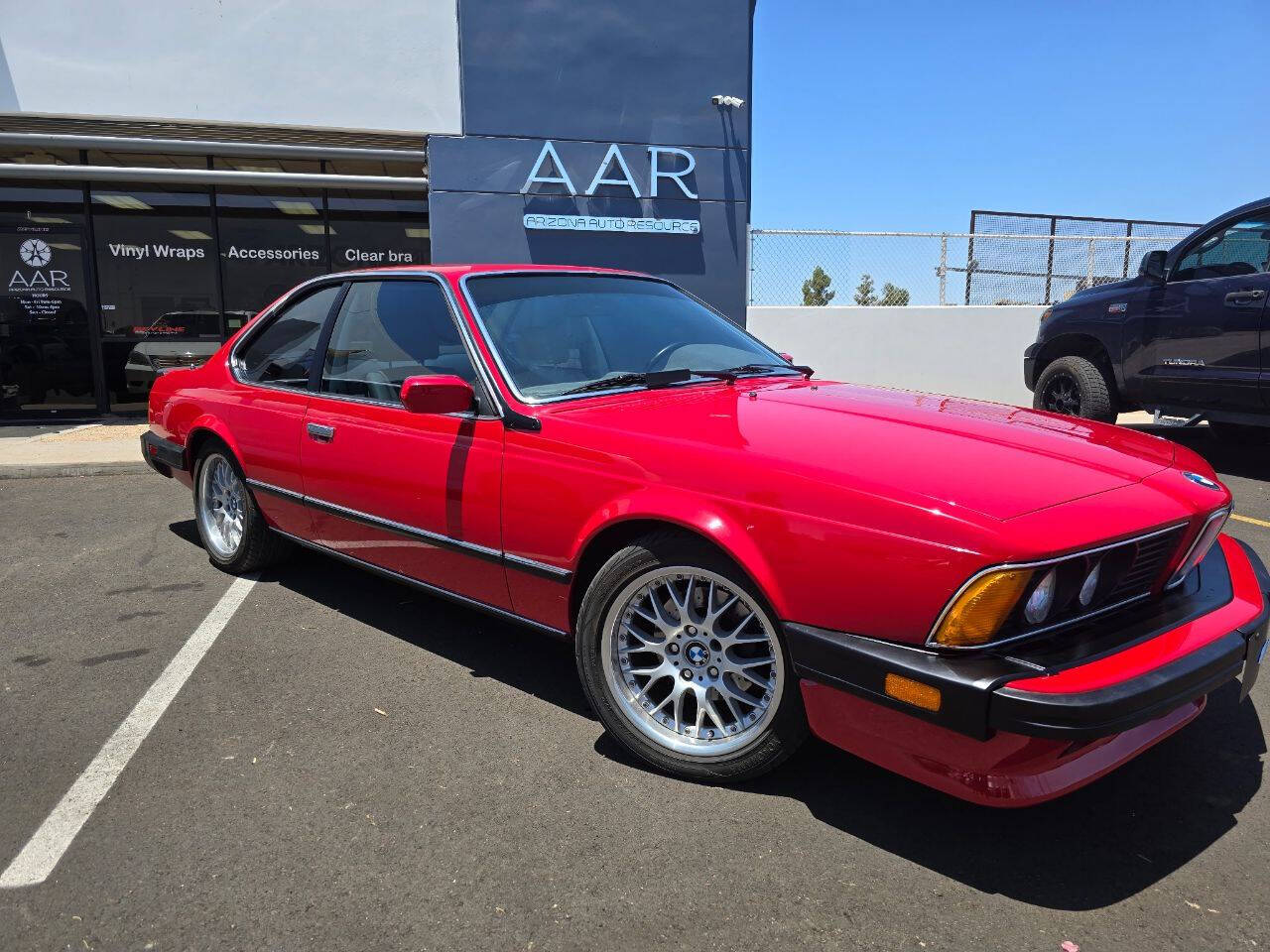Red 1987 BMW M6 Coupe Rear-Wheel Drive 5-Speed Manual