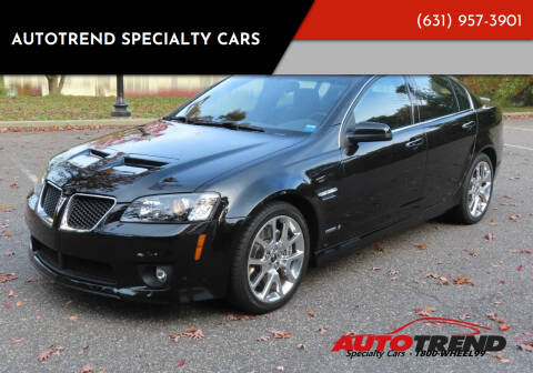2009 Pontiac G8 for sale at Autotrend Specialty Cars in Lindenhurst NY