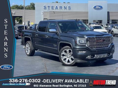 2018 GMC Sierra 1500 for sale at Stearns Ford in Burlington NC