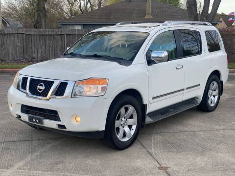 2011 Nissan Armada for sale at KM Motors LLC in Houston TX