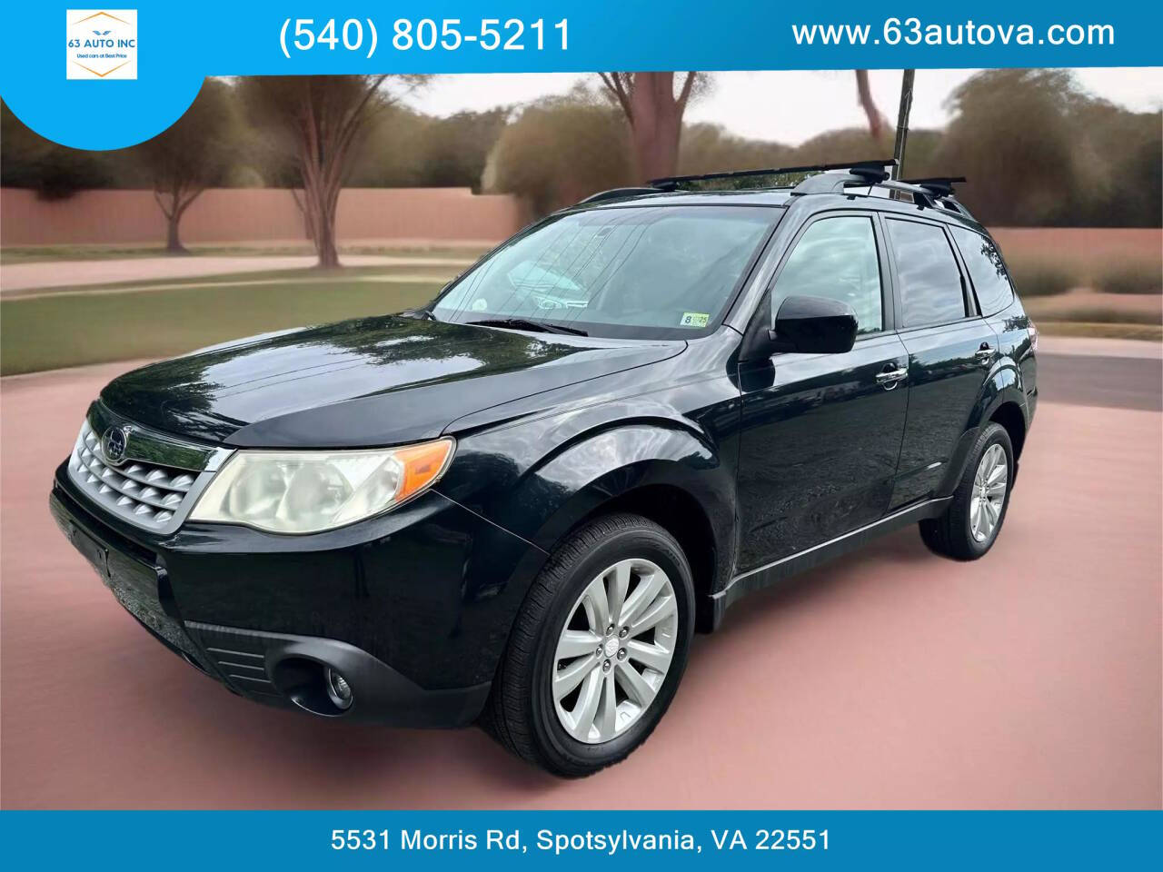 2011 Subaru Forester for sale at 63 Auto Inc in Spotsylvania, VA