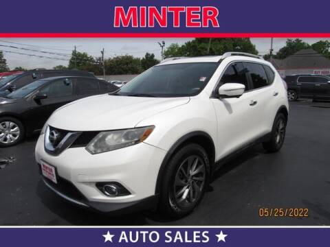 2015 Nissan Rogue for sale at Minter Auto Sales in South Houston TX