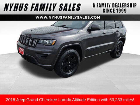 2018 Jeep Grand Cherokee for sale at Nyhus Family Sales in Perham MN
