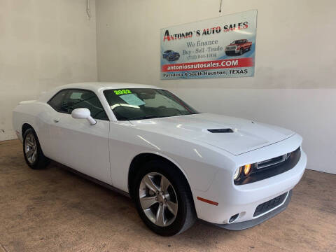 2022 Dodge Challenger for sale at Antonio's Auto Sales in South Houston TX