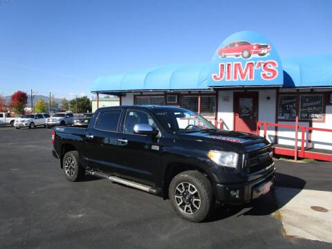 2016 Toyota Tundra for sale at Jim's Cars by Priced-Rite Auto Sales in Missoula MT