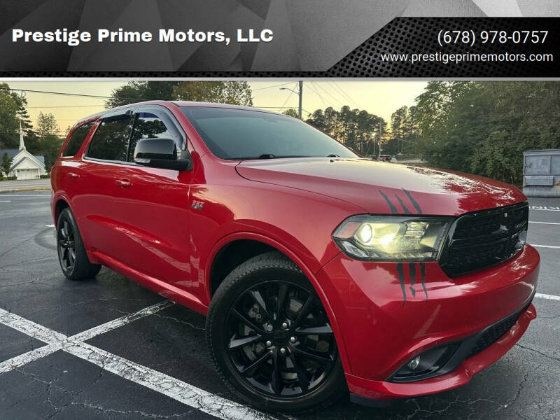 2017 Dodge Durango for sale at Prestige Prime Motors, LLC in Buford GA