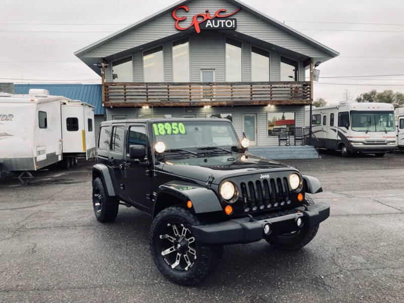 2013 Jeep Wrangler Unlimited for sale at Epic Auto in Idaho Falls ID