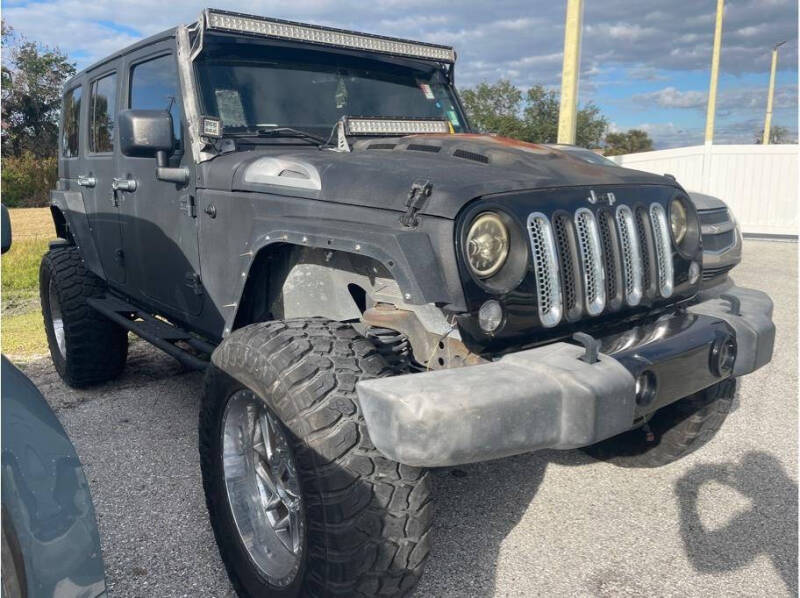 2014 Jeep Wrangler Unlimited for sale at My Value Cars in Venice FL