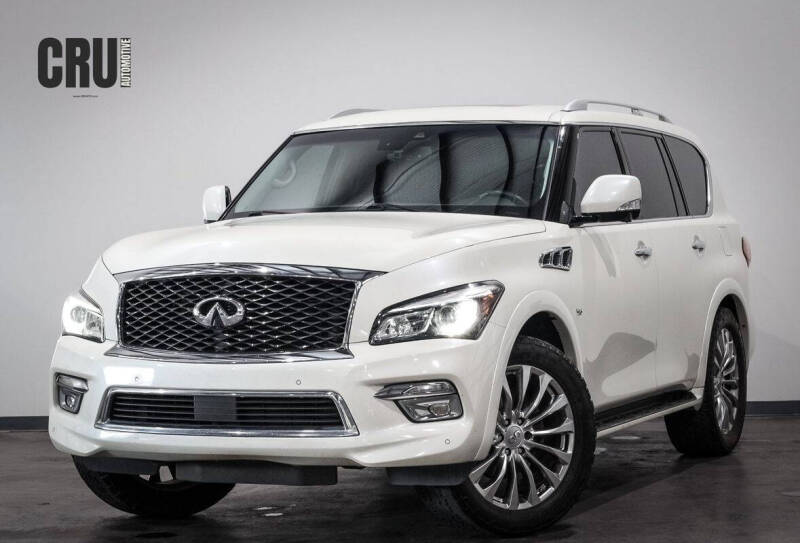 2017 Infiniti QX80 for sale at S&A Automotive Corp DBA CRU in Houston TX