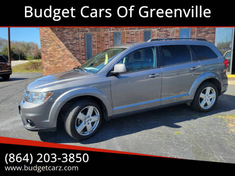 2012 Dodge Journey for sale at Budget Cars Of Greenville in Greenville SC