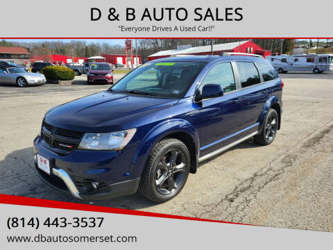 2019 Dodge Journey for sale at D & B AUTO SALES in Somerset PA