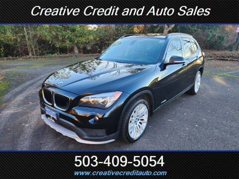 2015 BMW X1 for sale at Creative Credit & Auto Sales in Salem OR