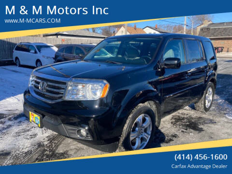 2013 Honda Pilot for sale at M & M Motors Inc in West Allis WI
