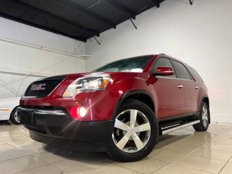 2012 GMC Acadia for sale at ROADSTERS AUTO in Houston TX