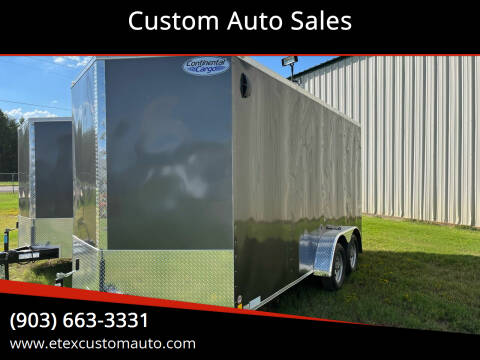 2023 Continental Cargo 7x16 Enclosed Trailer for sale at Custom Auto Sales - TRAILERS in Longview TX