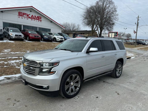 2015 Chevrolet Tahoe for sale at Efkamp Auto Sales in Des Moines IA