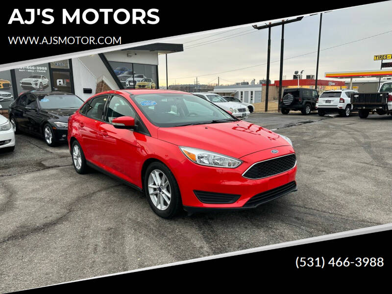 2016 Ford Focus for sale at AJ'S MOTORS in Omaha NE