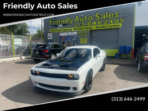 2019 Dodge Challenger for sale at Friendly Auto Sales in Detroit MI