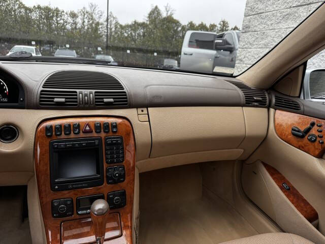 2001 Mercedes-Benz CL-Class CL 500