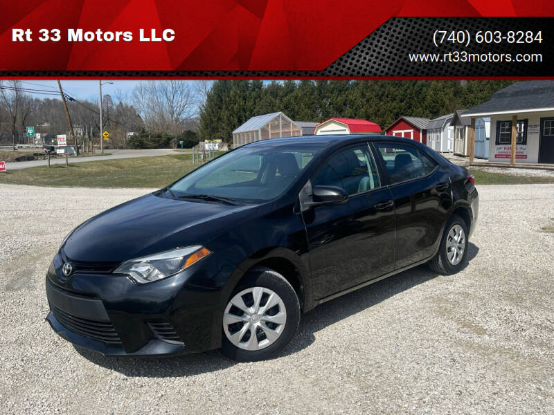 2014 Toyota Corolla for sale at Rt 33 Motors LLC in Rockbridge OH