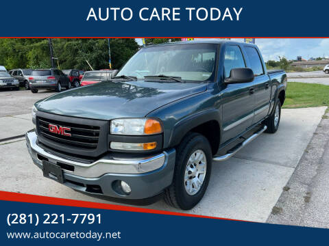 2006 GMC Sierra 1500 for sale at AUTO CARE TODAY in Spring TX