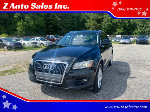 2012 Audi Q5 for sale at Z Auto Sales Inc. in Rocky Mount NC