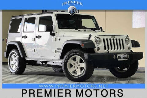 2018 Jeep Wrangler JK Unlimited for sale at Premier Motors in Hayward CA