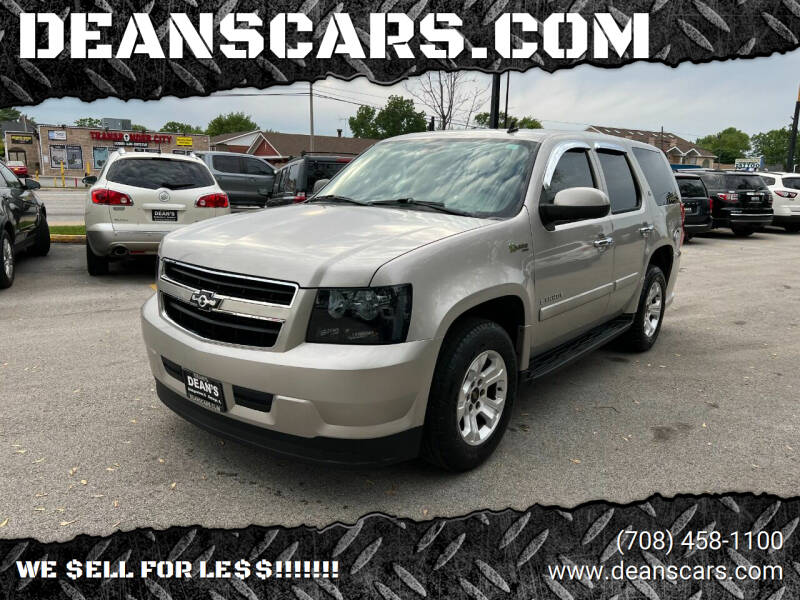 2008 Chevrolet Tahoe for sale at DEANSCARS.COM in Bridgeview IL