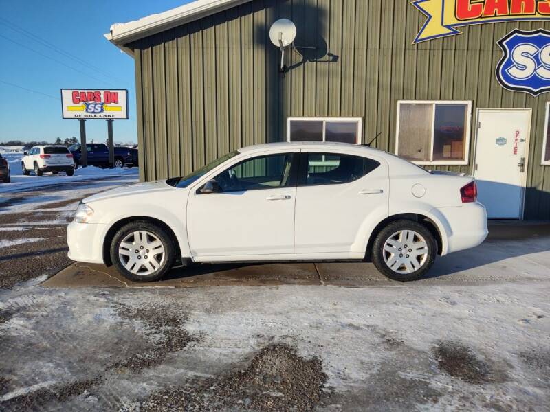 2014 Dodge Avenger for sale at CARS ON SS in Rice Lake WI