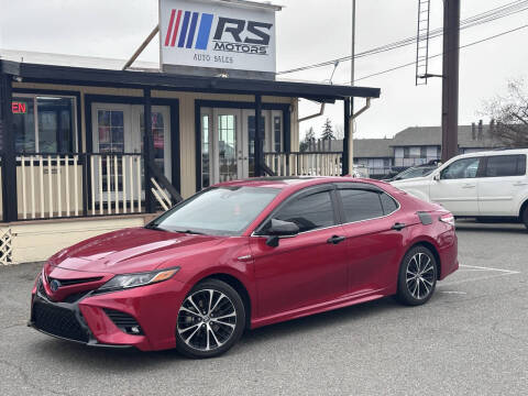 2020 Toyota Camry Hybrid for sale at RS Motors in Lynnwood WA