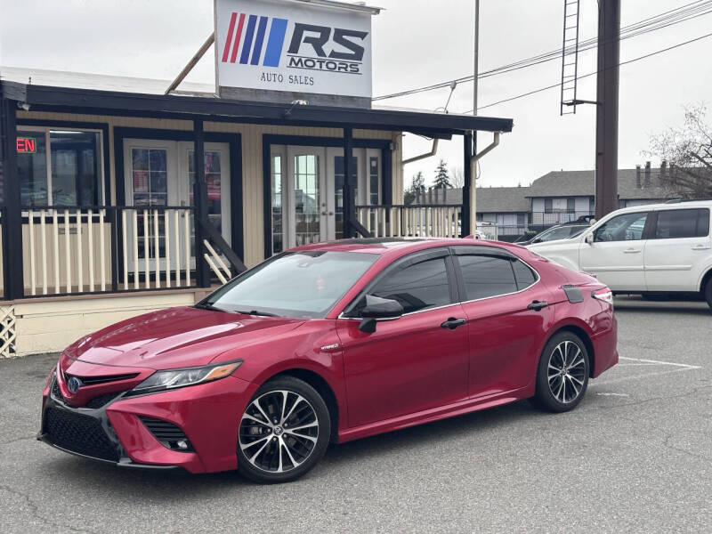 2020 Toyota Camry Hybrid for sale at RS Motors in Lynnwood WA