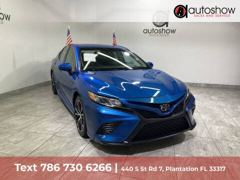 2018 Toyota Camry for sale at AUTOSHOW SALES & SERVICE in Plantation FL