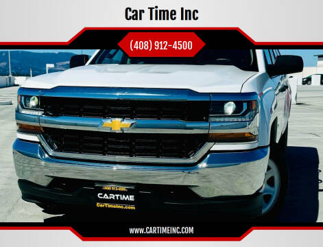 2018 Chevrolet Silverado 1500 for sale at Car Time Inc in San Jose CA