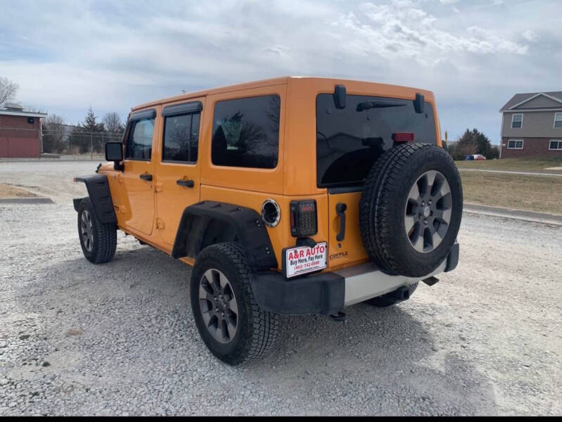 2012 Jeep Wrangler Unlimited Sahara