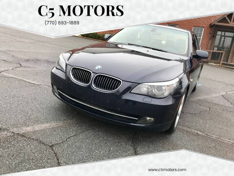 2008 BMW 5 Series for sale at C5 Motors in Marietta GA
