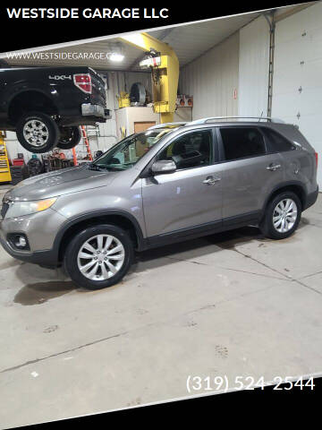 2011 Kia Sorento for sale at WESTSIDE GARAGE LLC in Keokuk IA