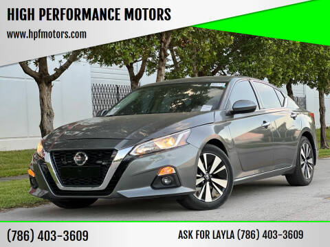 2019 Nissan Altima for sale at HIGH PERFORMANCE MOTORS in Hollywood FL